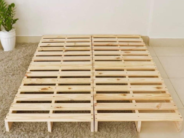 Giường pallet gỗ